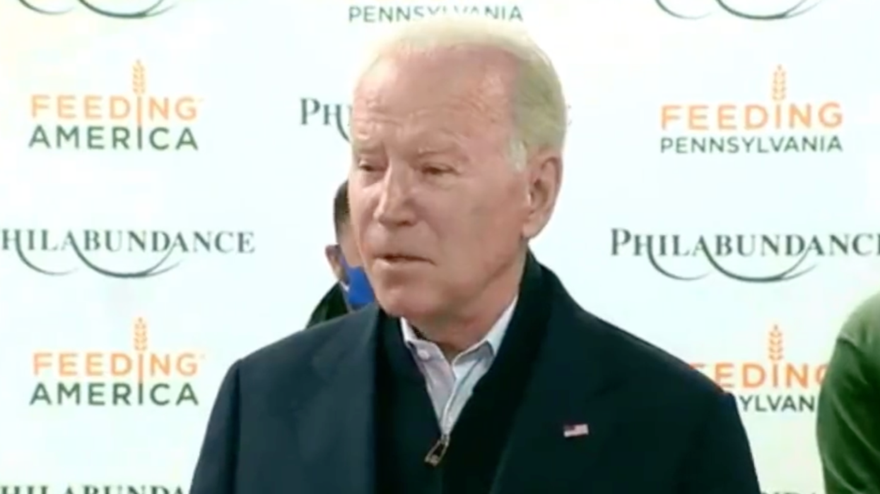 Watch: Joe Biden Doesn't Understand Why the Guy Making Anti-Semitic Comments Took a Synagogue Hostage