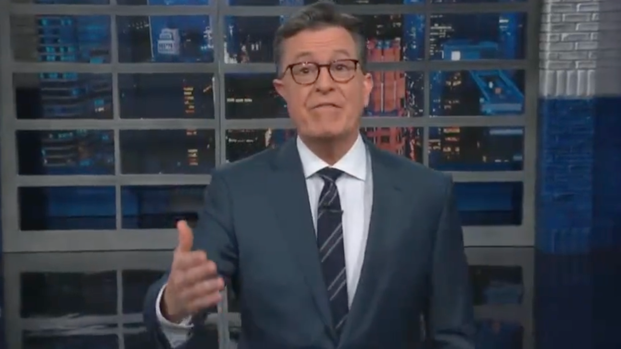 Watch: Fascist Clown Stephen Colbert Wants to Abolish the Senate, Begs Elizabeth Warren to Do It for Him