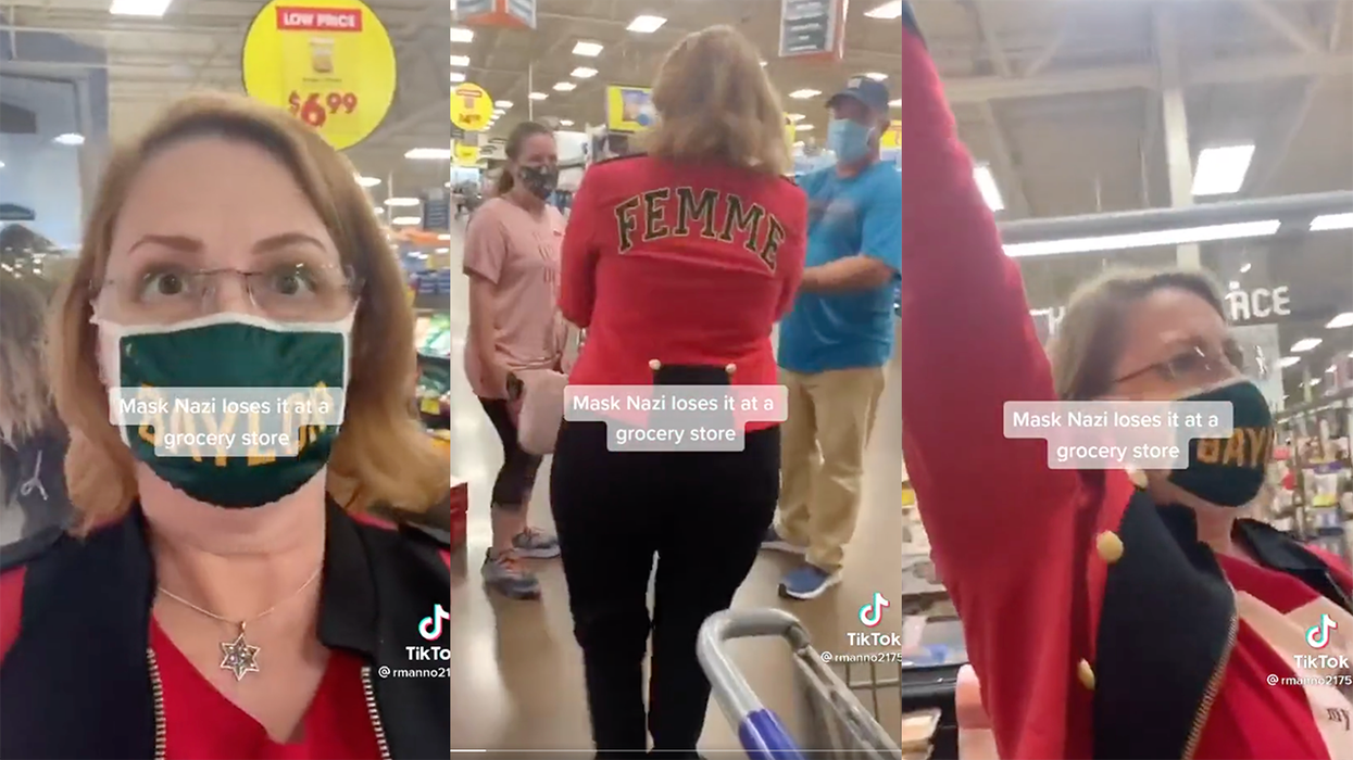 'I'm Looking for Stuff in His Beard': Lady Tries Shaming Maskless Couple in Store, Shames Herself Instead