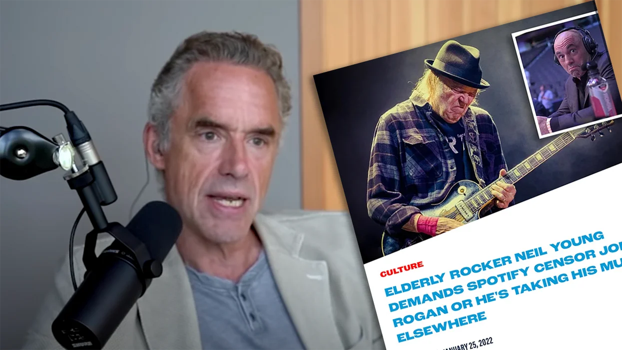 'You'll Be Missed': Jordan Peterson Tells Neil Young Where to Stick His 'Open Letter' About Joe Rogan