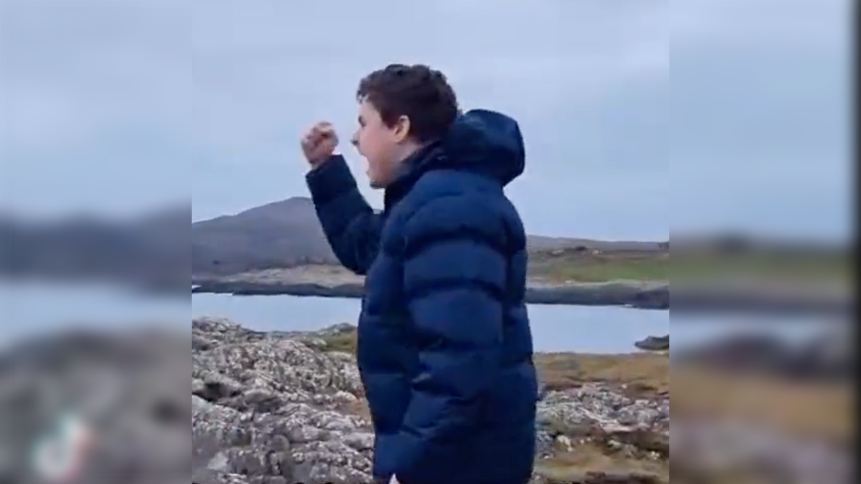 Watch: Woke Legend Yells Across the Atlantic Ocean to Tell Americans How Horrible We All Are