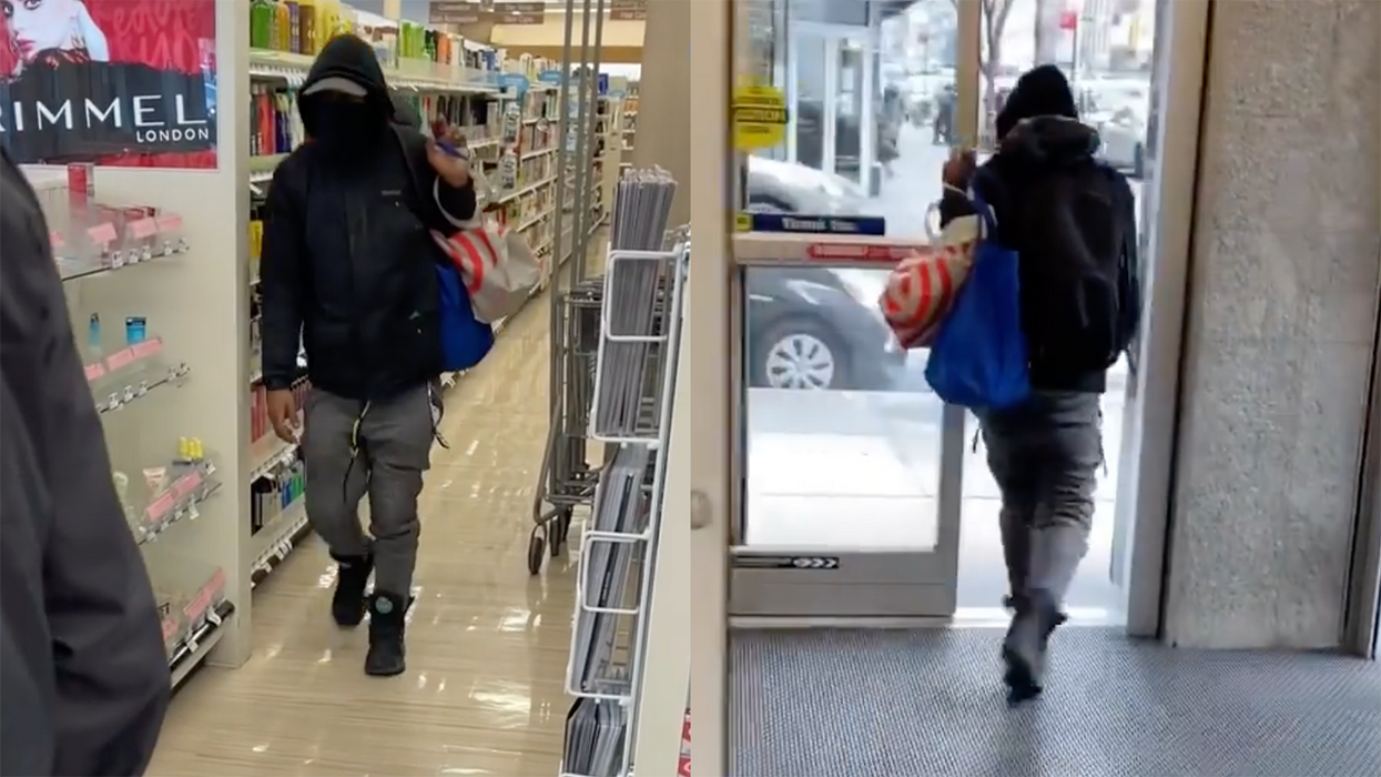 Actor Films Shoplifter Casually Stroll Past Security: 'I Can't Believe I'm Seeing This S***'