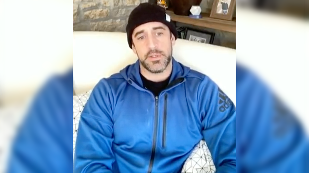 Aaron Rodgers Shows Empathy For People Attacking Him Over Vax Status, Blames 'Fear Porn' in the Media