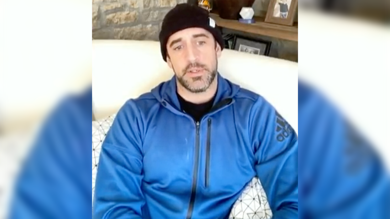 Aaron Rodgers Shows Empathy For  People Attacking Him Over Vax Status, Blames 'Fear Porn' in the Media