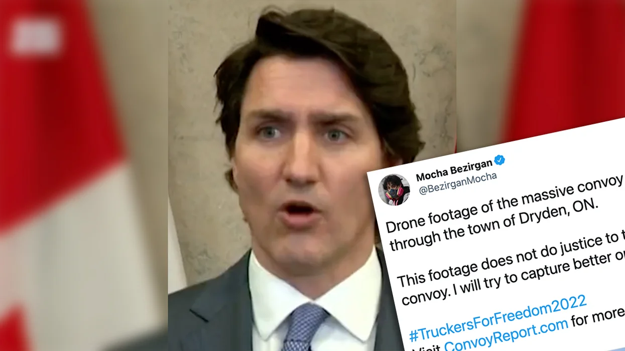 Justin Trudeau Attacks Canadian Truckers Protesting for Freedom, Claims They 'Hold Unacceptable Views'