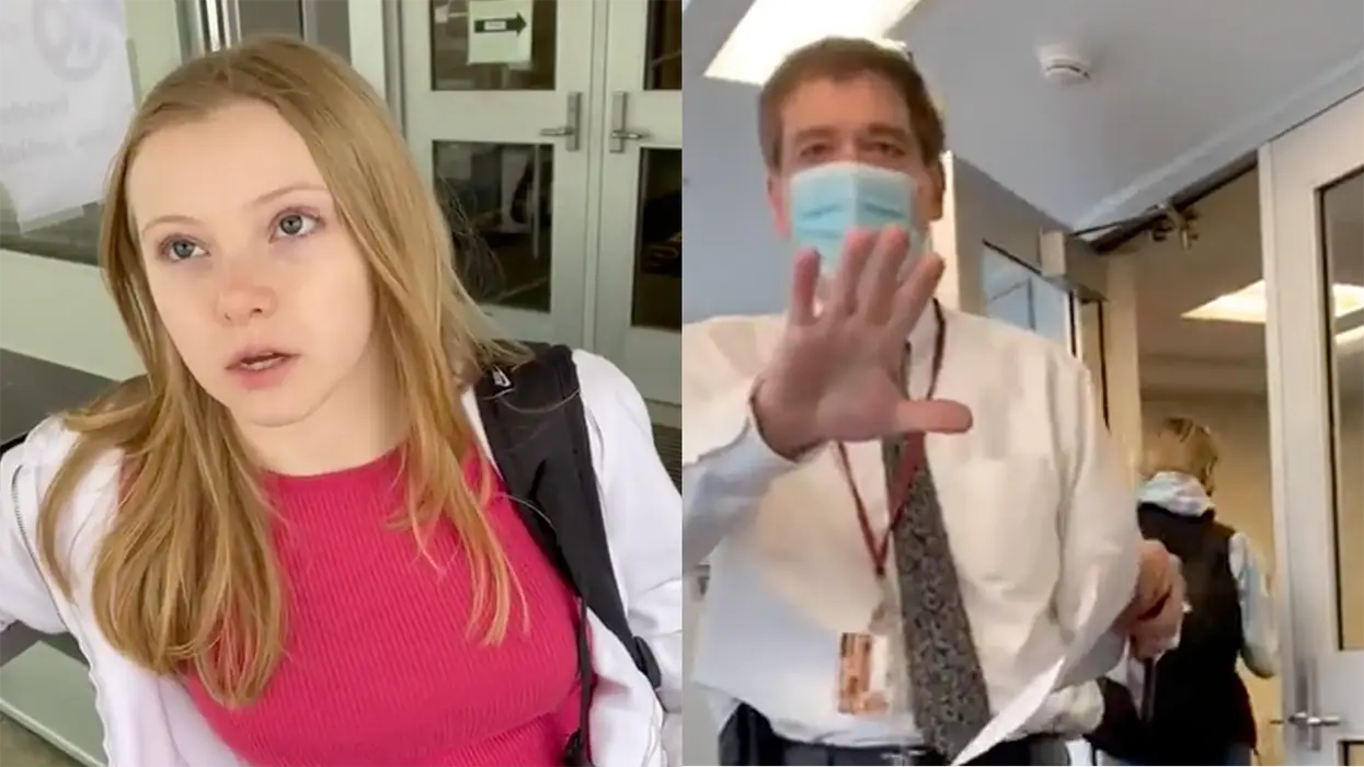 Dad Confronts School, Daughter Left in the Cold Without Food and Water for Hours Over Not Wearing a Mask