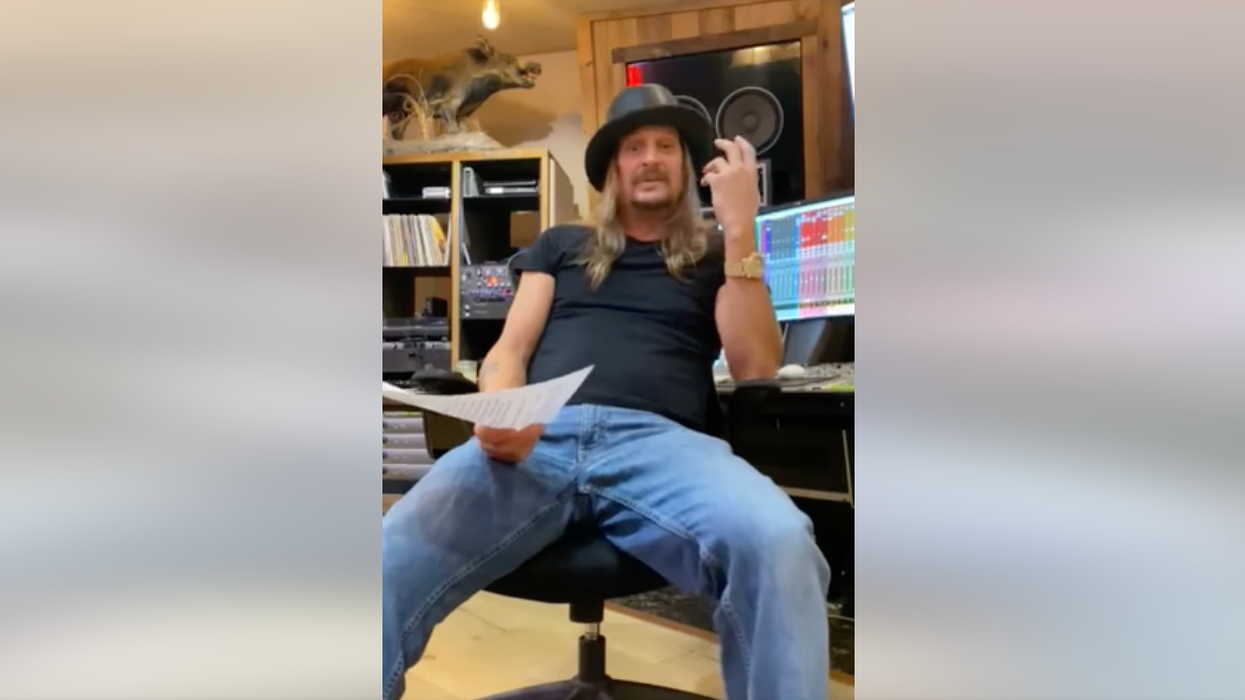 Kid Rock Sends Message to Fans: 'If There's a Vaccine Mandate, I Won't Be Showing Up Either'