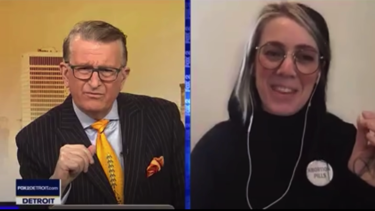 Pregnant Activist Pops Abortion Pill Live on Air. She was Debating a Pro-Lifer