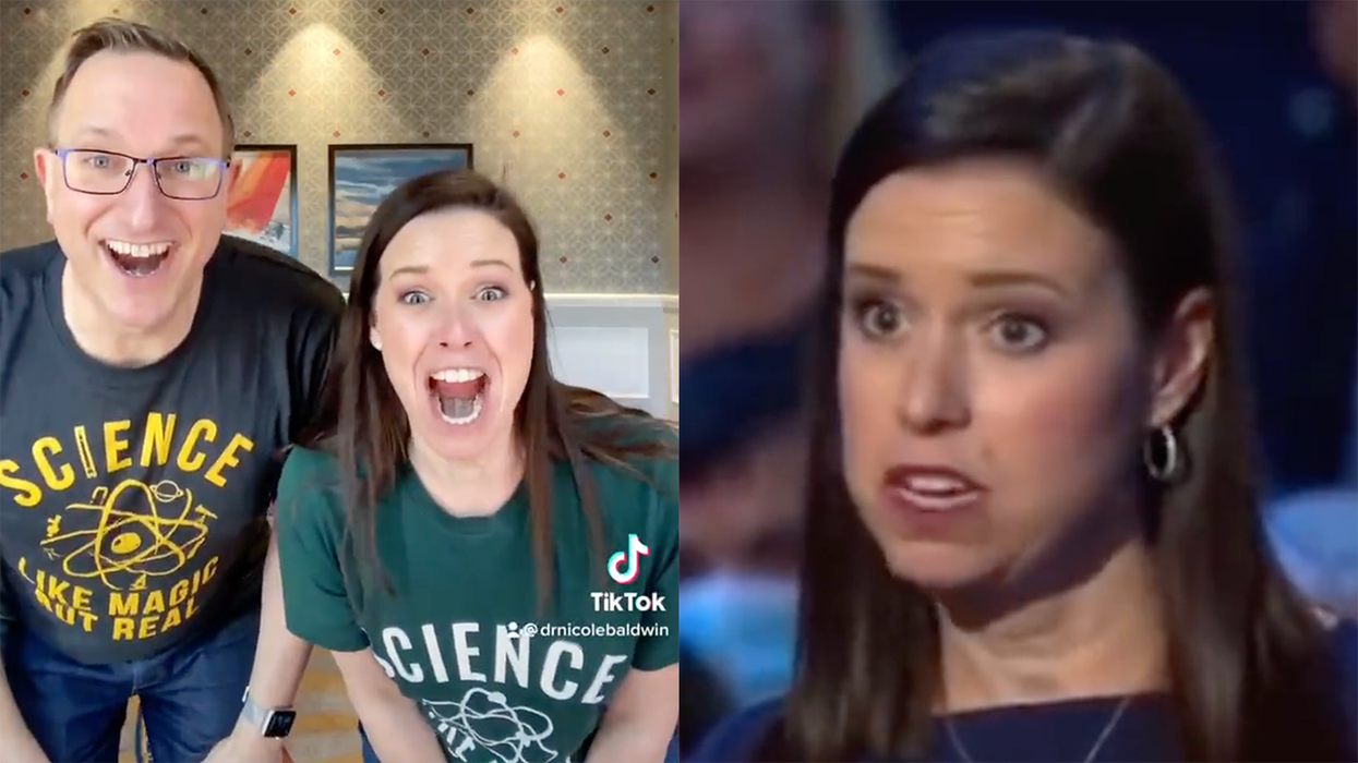 Alleged 'Republican' Doctor from CNN Town Hall Performs Cringeworthy Cheer Routine Promoting the Kids Vax