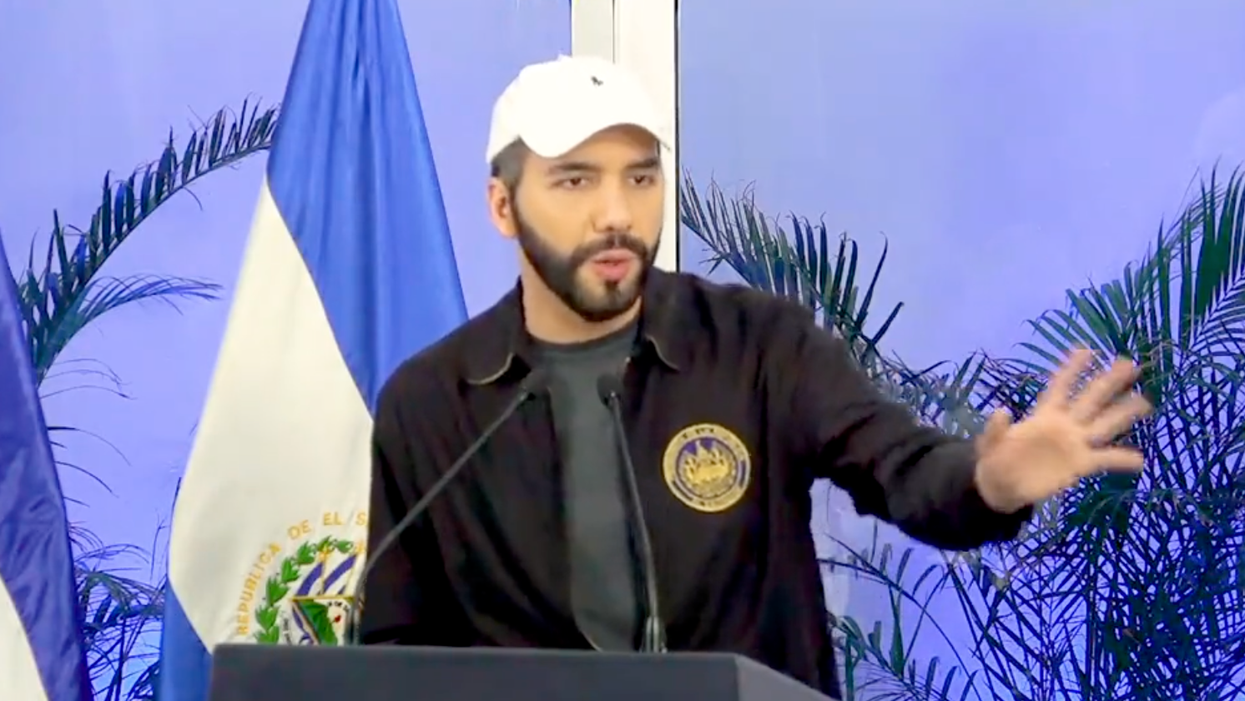 El Salvador President Looks at Democrat Agenda and Liberal Media, Asks if They're Trying to Destroy America