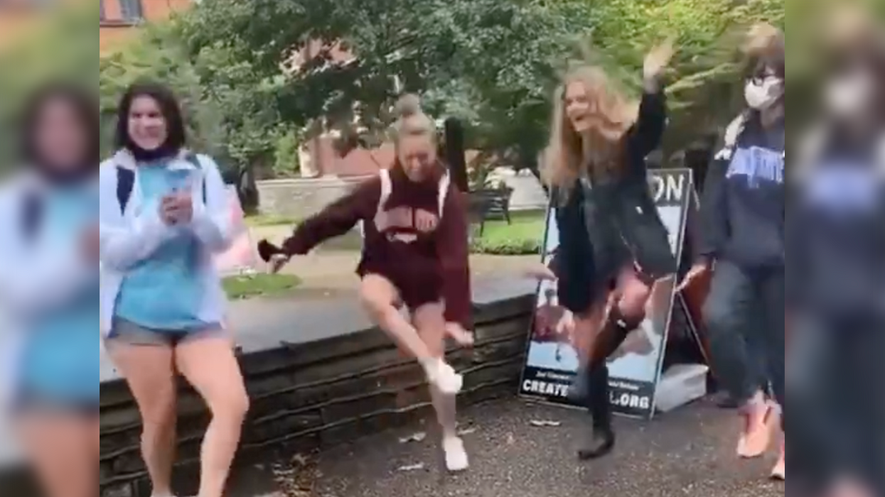 'I Promise I Would Kill My Baby': College Girls Caught on Camera Harassing Peaceful Pro-Life Protester