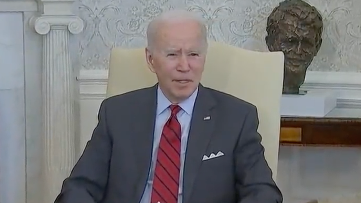 Watch: Joe Biden, the President, Claims Our Constitution is 'Always Evolving' in Terms of 'Curtailing Rights'