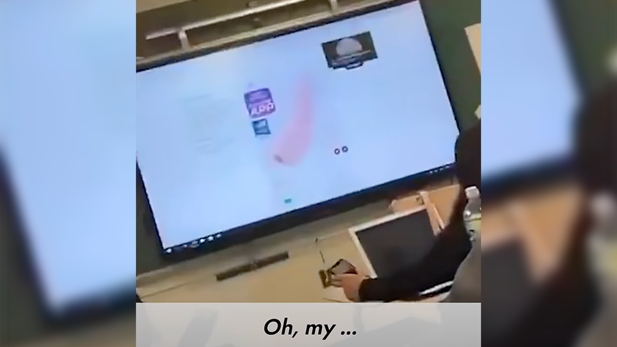 Watch: Teacher Shops for 'Adult Toys' While Teaching, Accidentally Displays What She Bought to Students