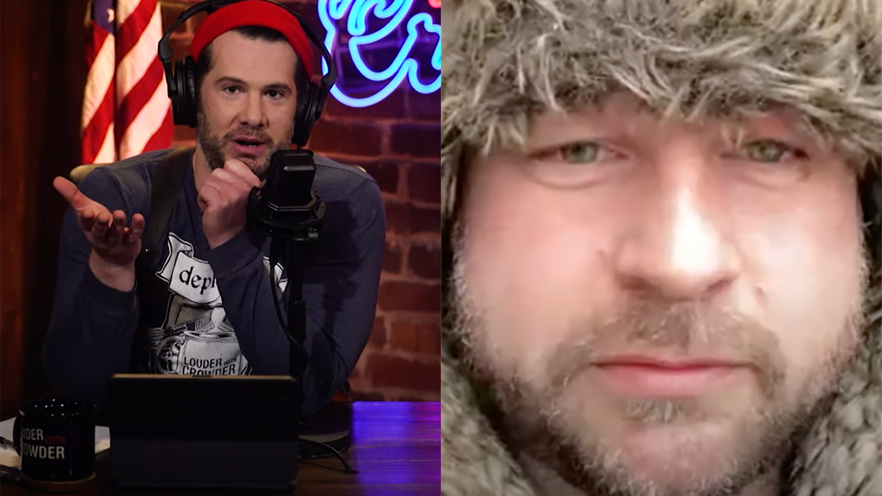 Watch: Crowder's Exclusive Interview with Freedom Convoy Trucker BJ Dichter