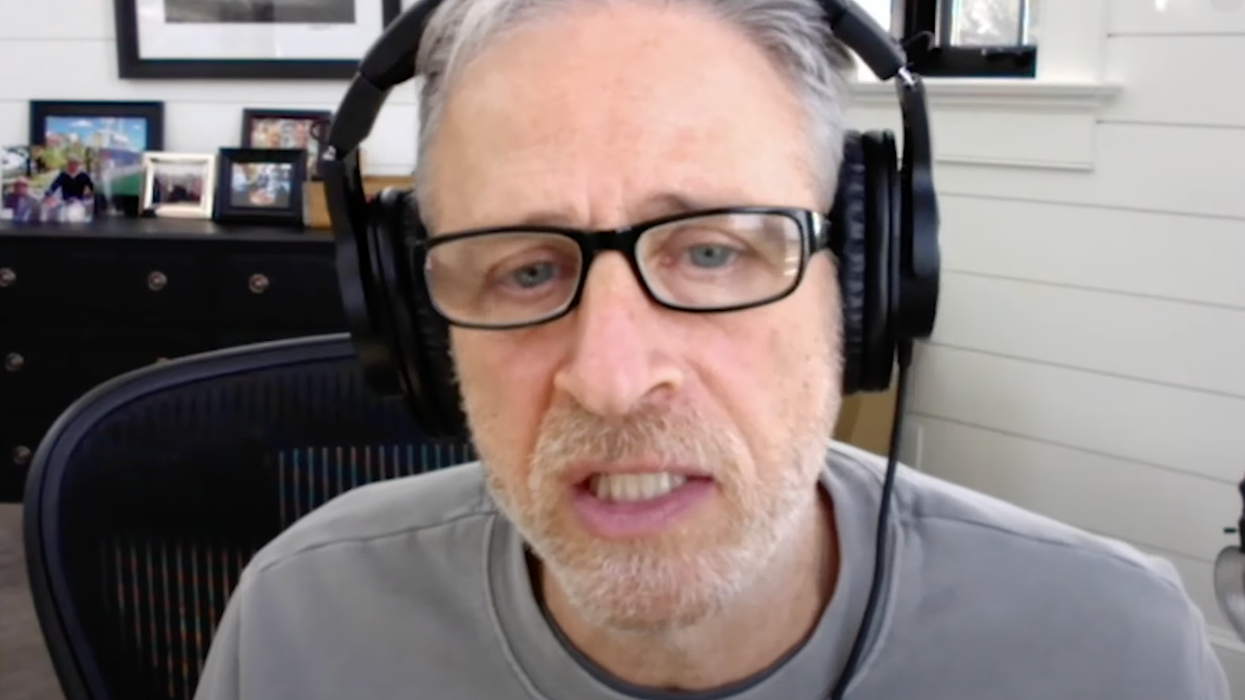 Watch: Jon Stewart Comes to Joe Rogan's Defense, Blasts Virtue Signalling Artists