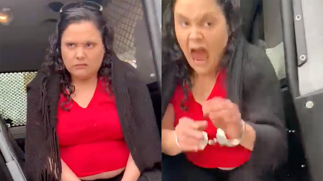 Watch: Woman Captured for Human Trafficking Has Demonic Freak Out on Border Patrol Agents