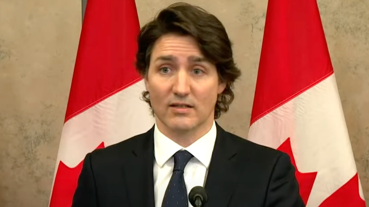 Watch: Justin Trudeau Blames America for Freedom Convoy, Funding 'Illegal Activity' With 'Foreign Money'