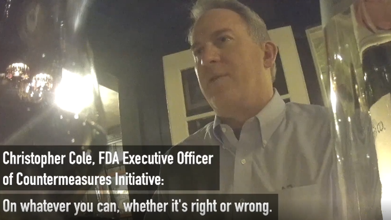 Watch: FDA Executive Claims Vaccines 'Recurring Fountain of Revenue' for Big Pharma