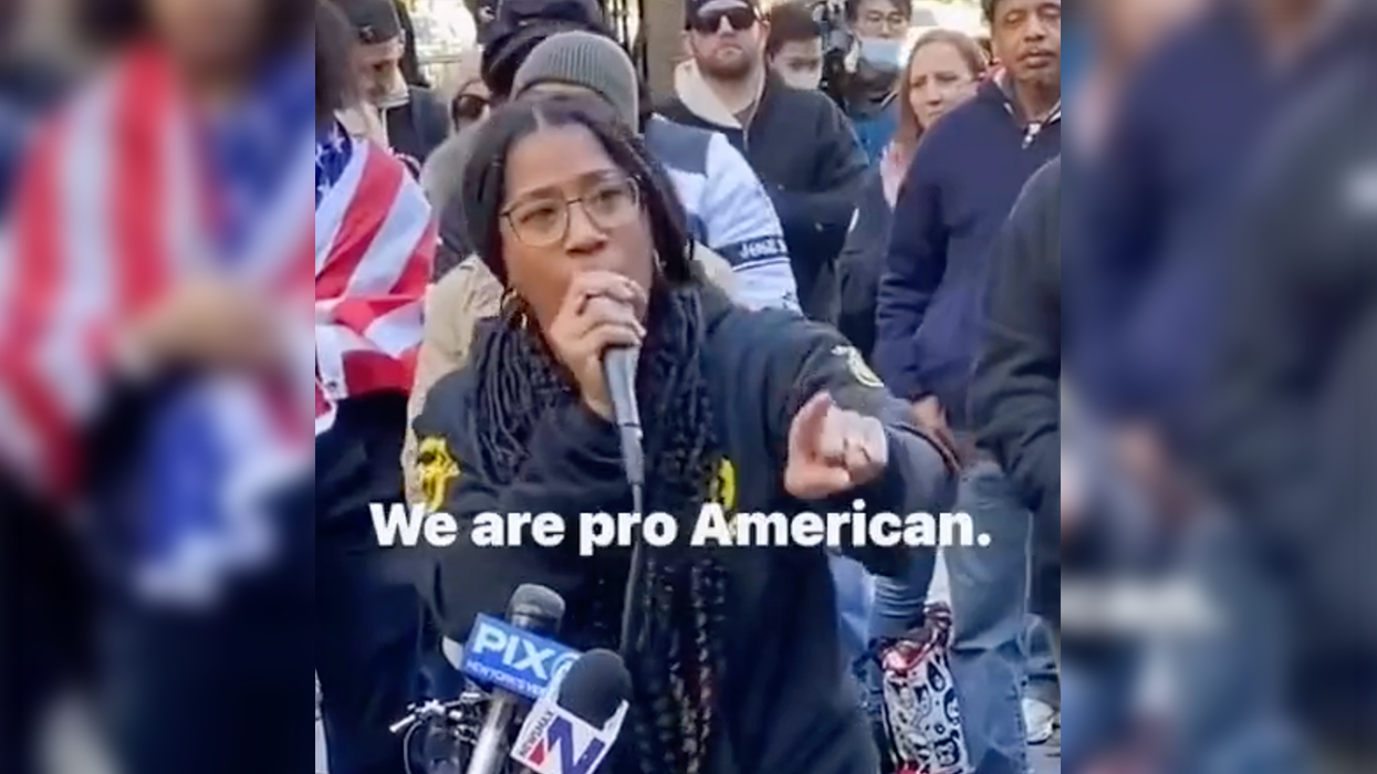 Black Woman Sends Powerful Message Defying Liberal Narrative of Protesters: 'I Am Not a White Supremacist'