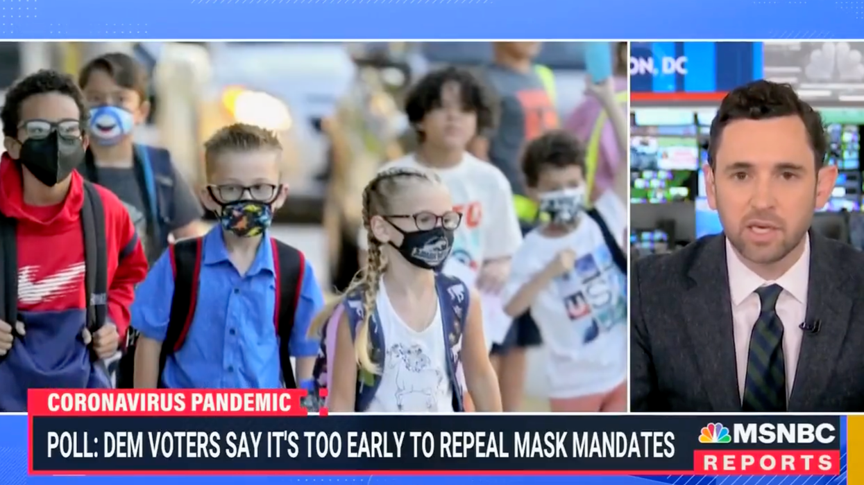 MSNBC Accidentally Exposes Truth About Democrats: They Think Wearing Masks Makes Them Better Than You