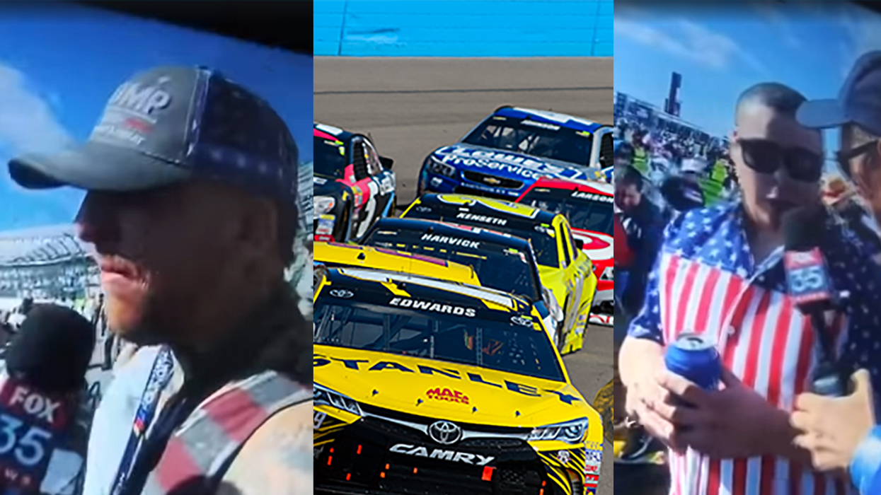 Watch: NASCAR Fan Goes Viral with Epic ‘F*** Joe Biden’ Moment Airing Live on Television
