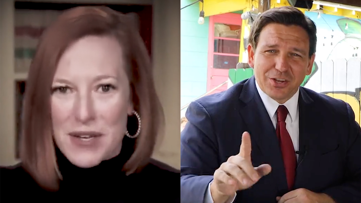 Watch: Ron DeSantis Ridicules Jen Psaki's Lush Alcohol Advice in Video Celebrating National Margarita Day