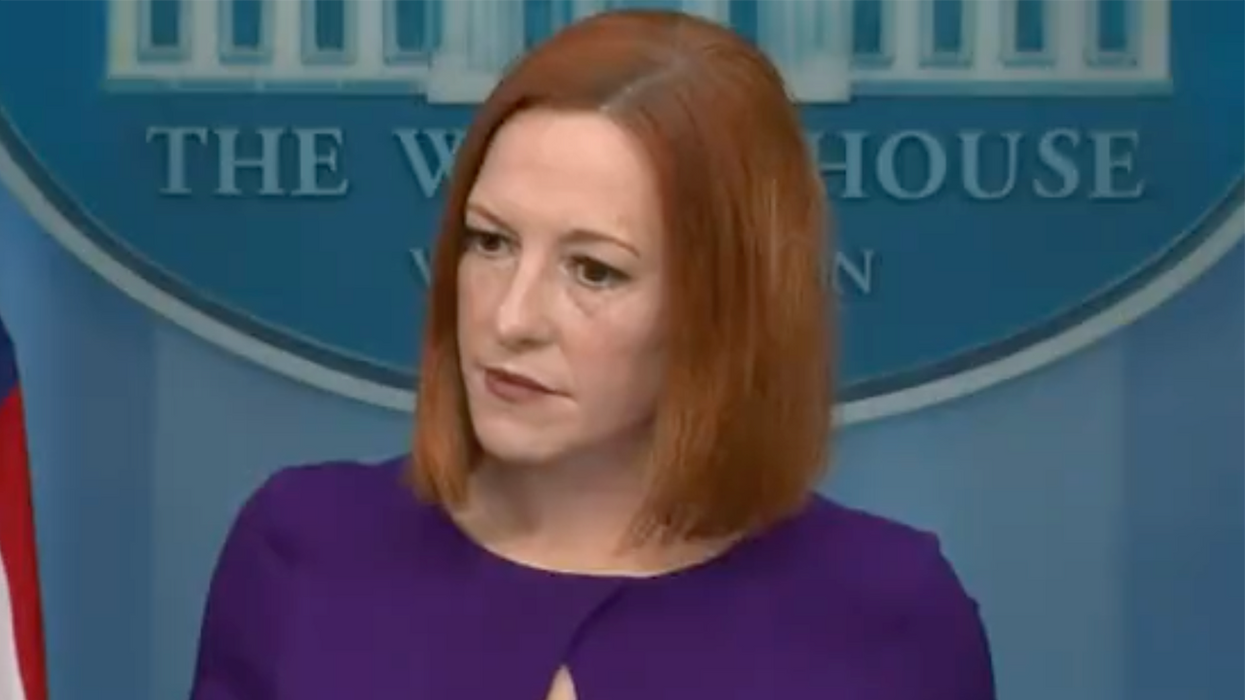 Jen Psaki Bombs: Expects Americans to Blame High Gas Prices on Ukraine War That Just Started