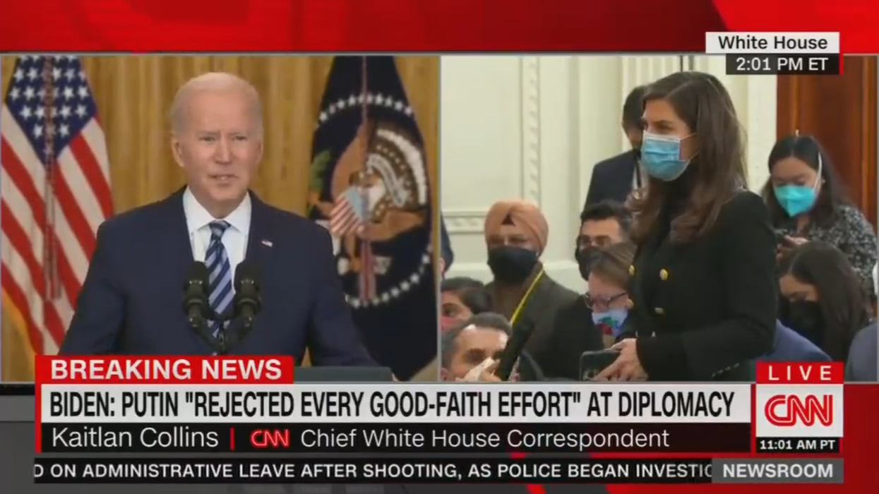 Joe Biden: No One Thought Sanctions Against Putin Would Prevent Anything. Also, Here Are More Sanctions.