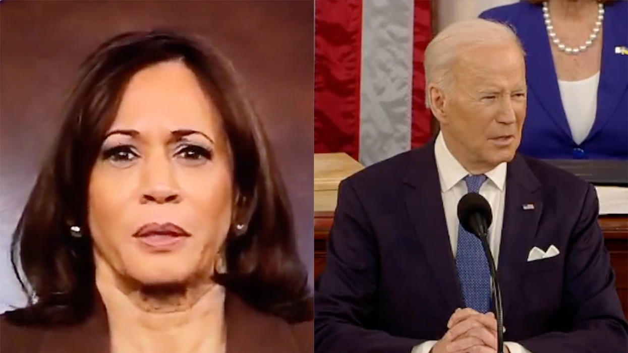 Joe Biden Confuses 'Ukrainians' With 'Iranians' and Even Kamala Harris Is Embarrassed for Him