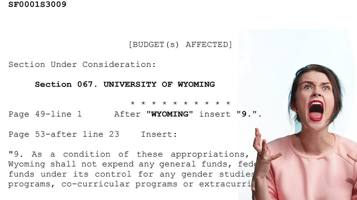 Wyoming Votes to Defund Gender Studies, Other States Need to Follow the Example