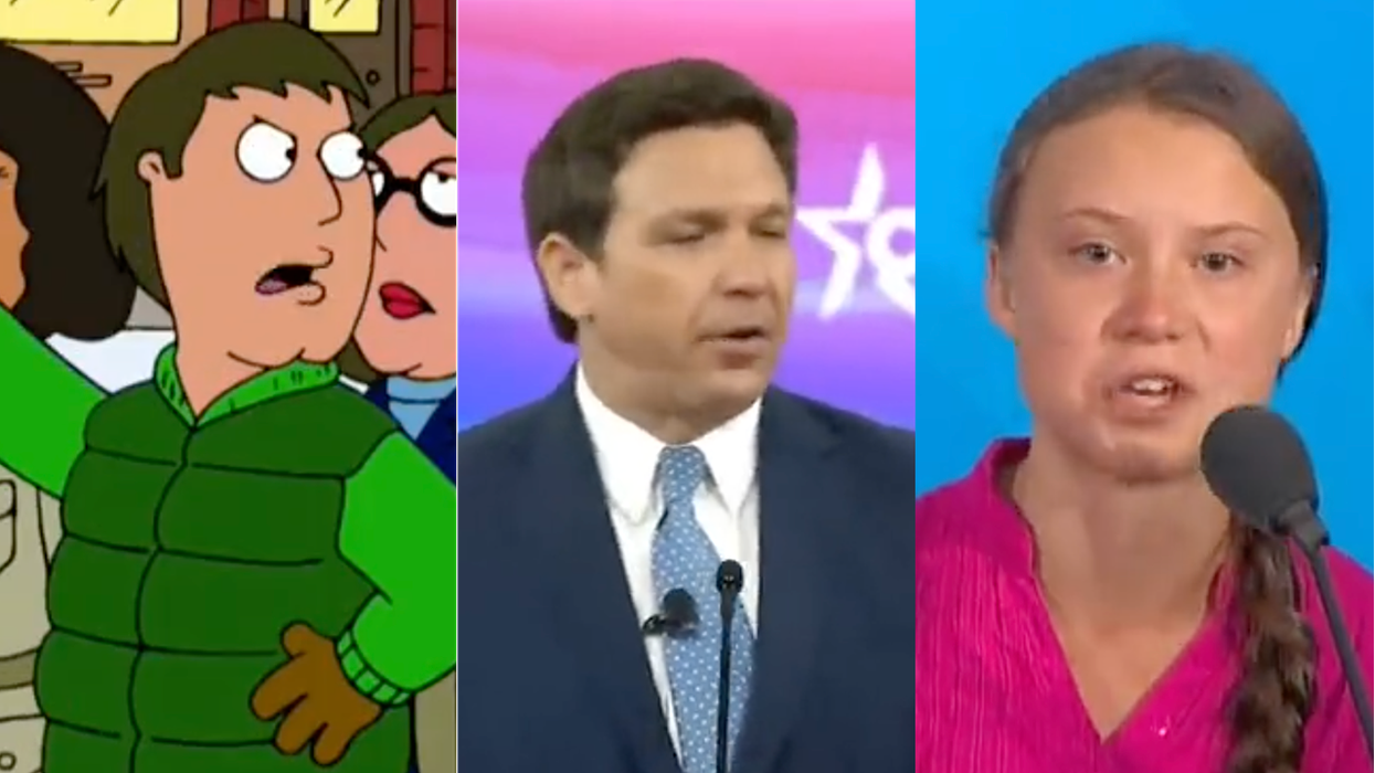 Ron DeSantis Triples Down With Badass Video Exposing 'Mask Theatre,' Throws in Clips of Greta, 'Family Guy'
