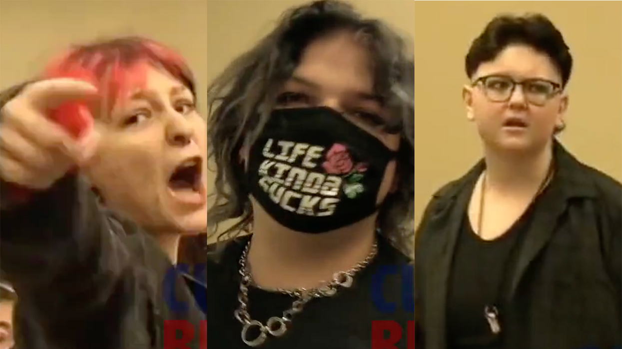 Watch: Liberals Protesting a Conservative Speaker at Texas College Were More Unhinged Than Advertised