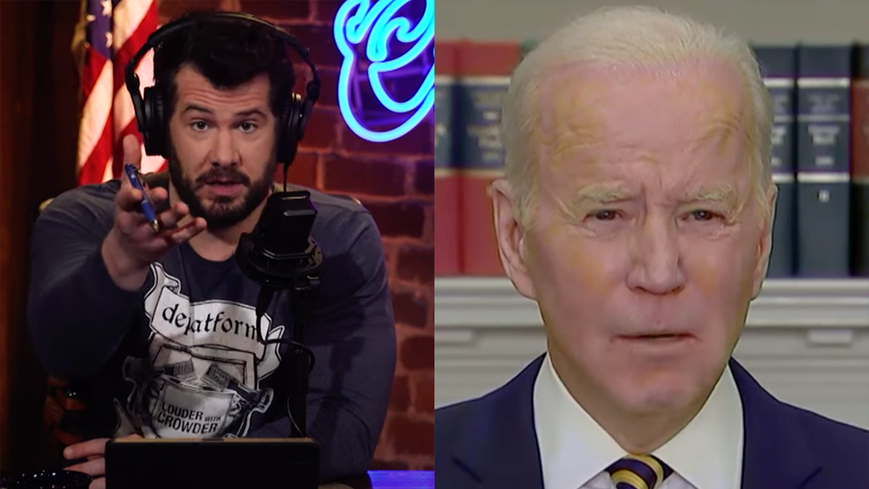 Watch: Crowder Tears Down Biden’s Russian Oil Ban Point By Point