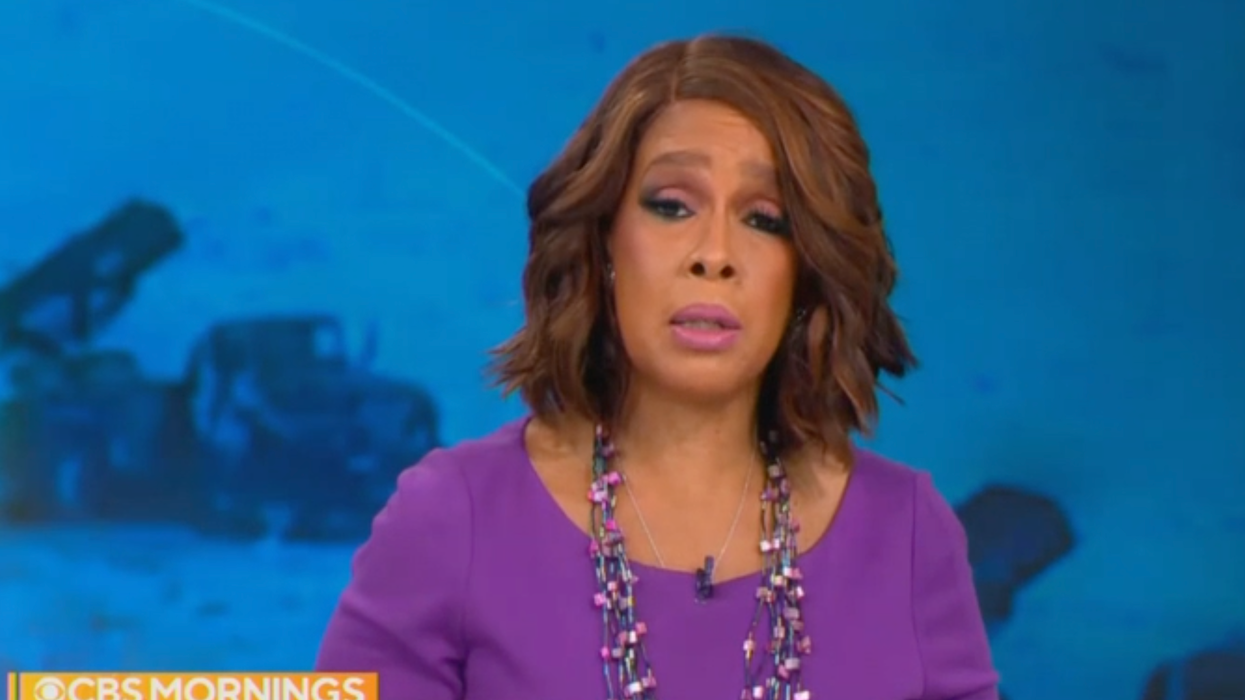 Watch: Gayle King Upset Ukrainian Refugees Treated Better Than Migrants Illegally Crossing America's Border