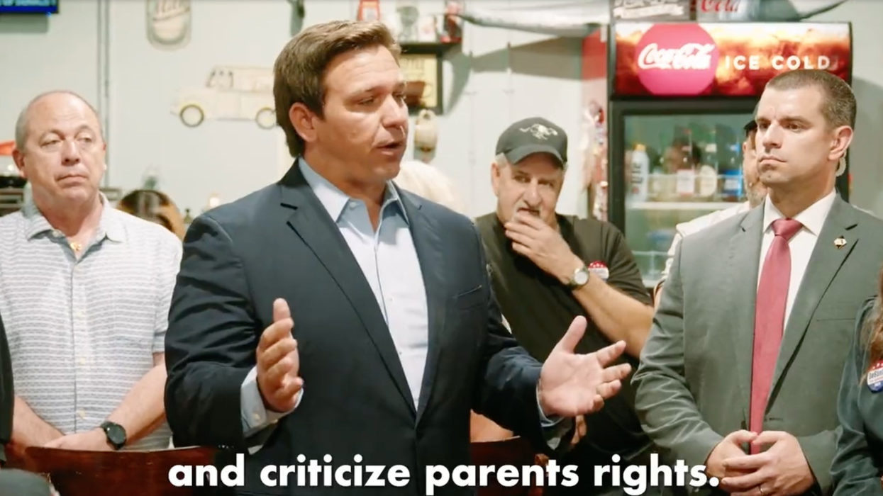 Ron DeSantis Tells 'Fraudulent Media,' 'Woke Corporations' Where to Stick Criticism Over 'Don't Say Gay' Bill