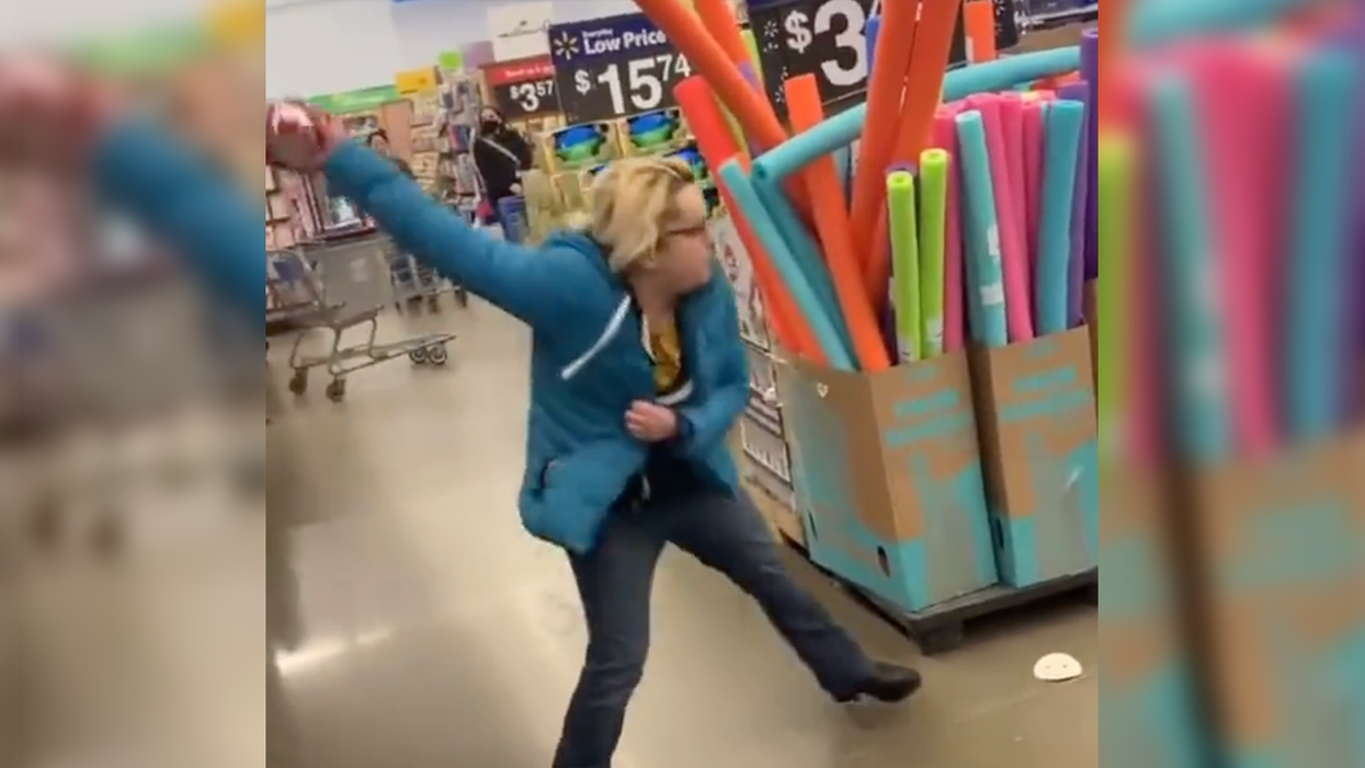 Watch: Woman Has Meltdown in Walmart, Screams Black Lives and Her 'P****' Both Matter