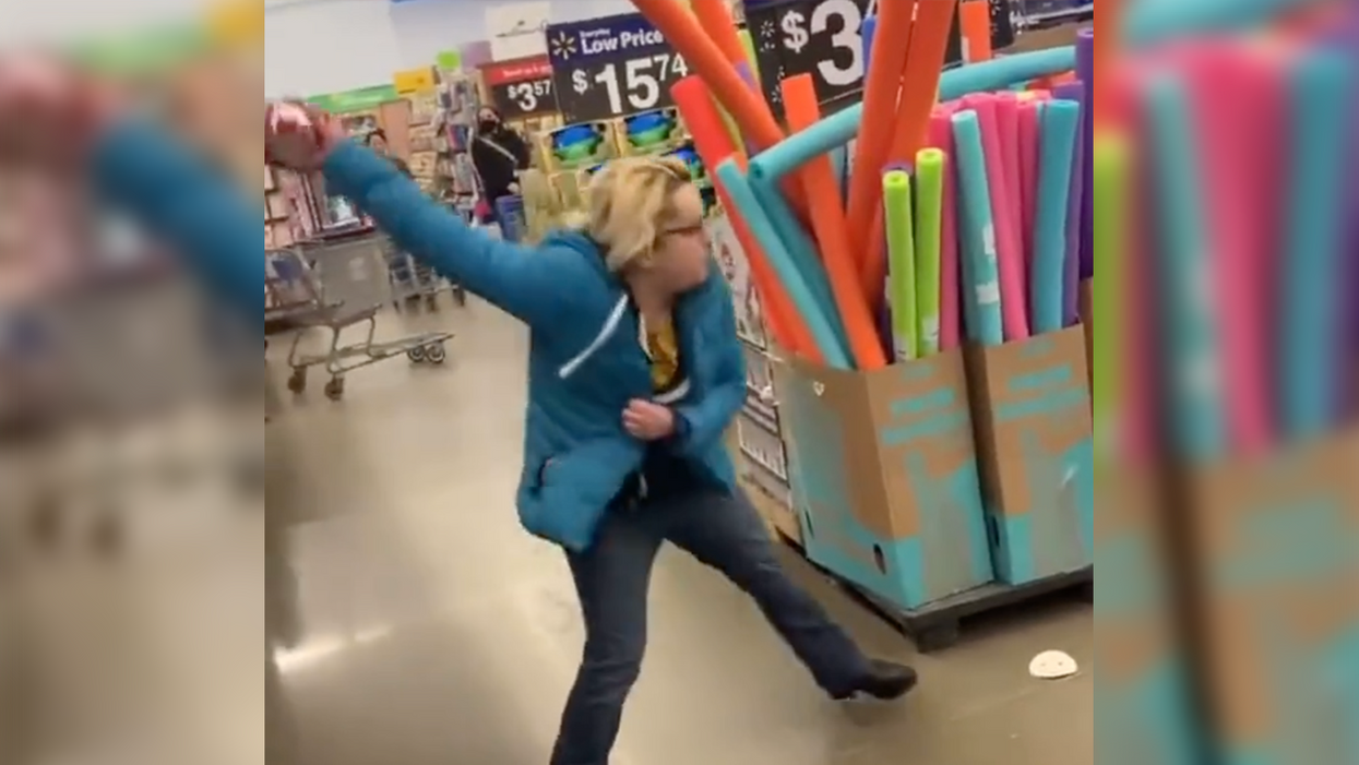 Watch: Woman Has Meltdown in Walmart, Screams Black Lives and Her 'P****' Both Matter