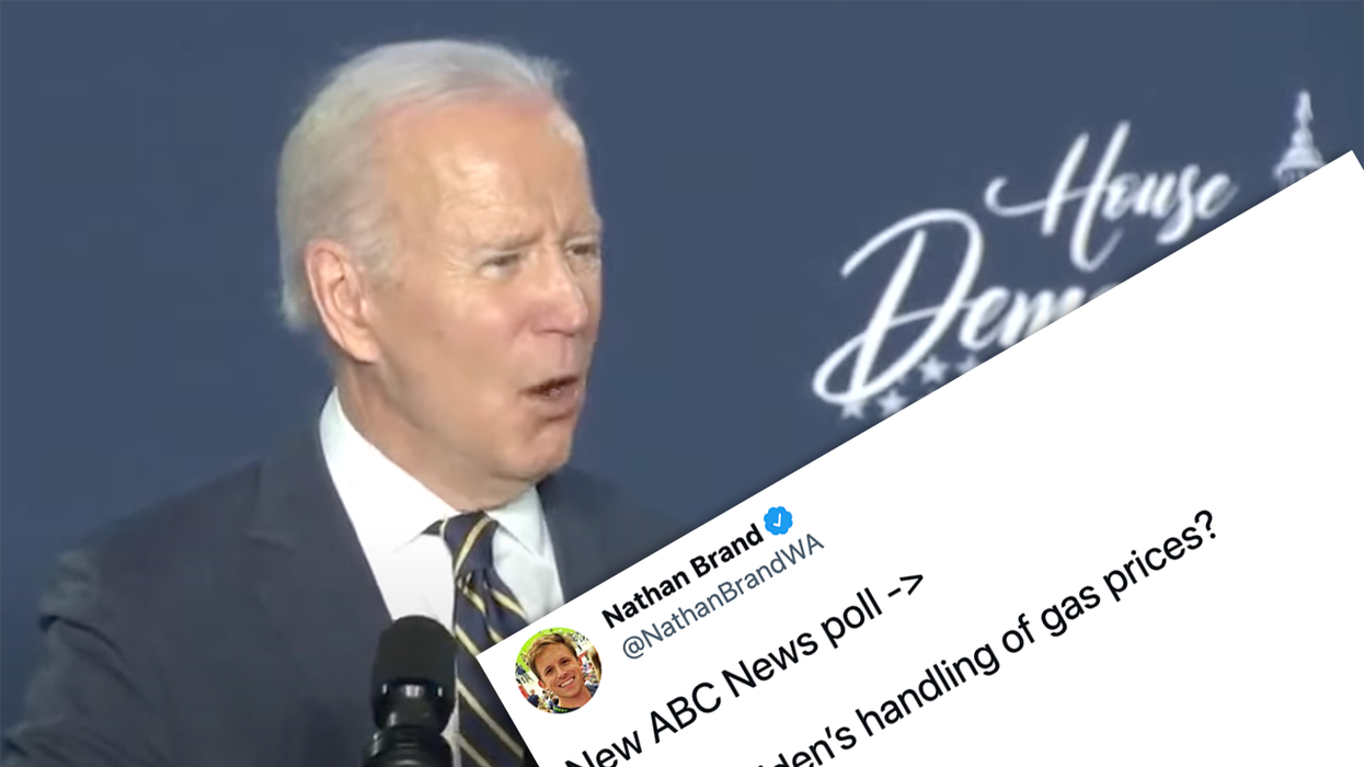 Putin Who? Vast Majority of Americans Disapprove of Joe Biden's Handling of Gas Prices, Inflation