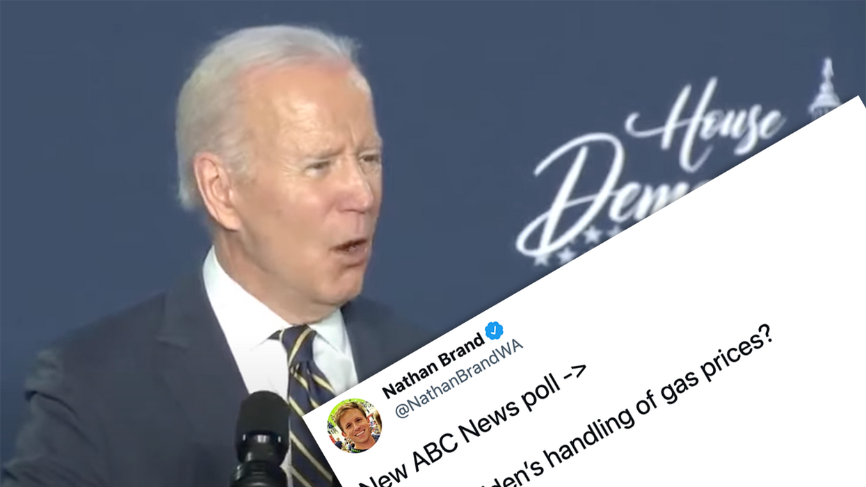 Putin Who? Vast Majority of Americans Disapprove of Joe Biden's Handling of Gas Prices, Inflation