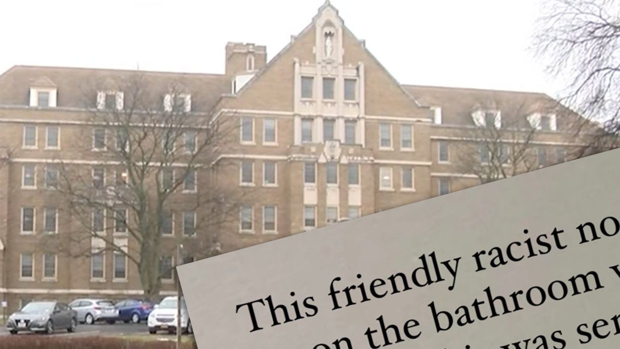 Student Admits to Racist Graffiti. Surprise, Surprise: It’s Not a White Kid