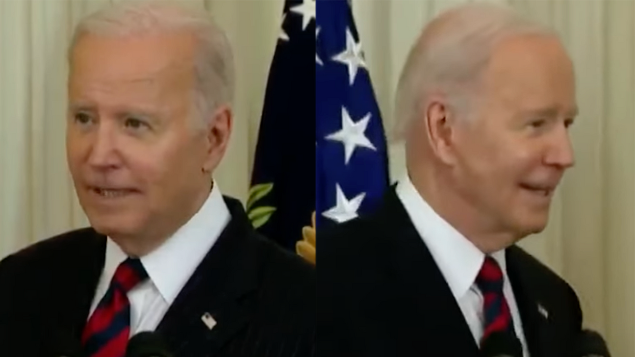 Watch: Joe Biden Accidentally 'Announces' He Has COVID, Needs to Be Reminded He's Not Kamala Harris' Husband