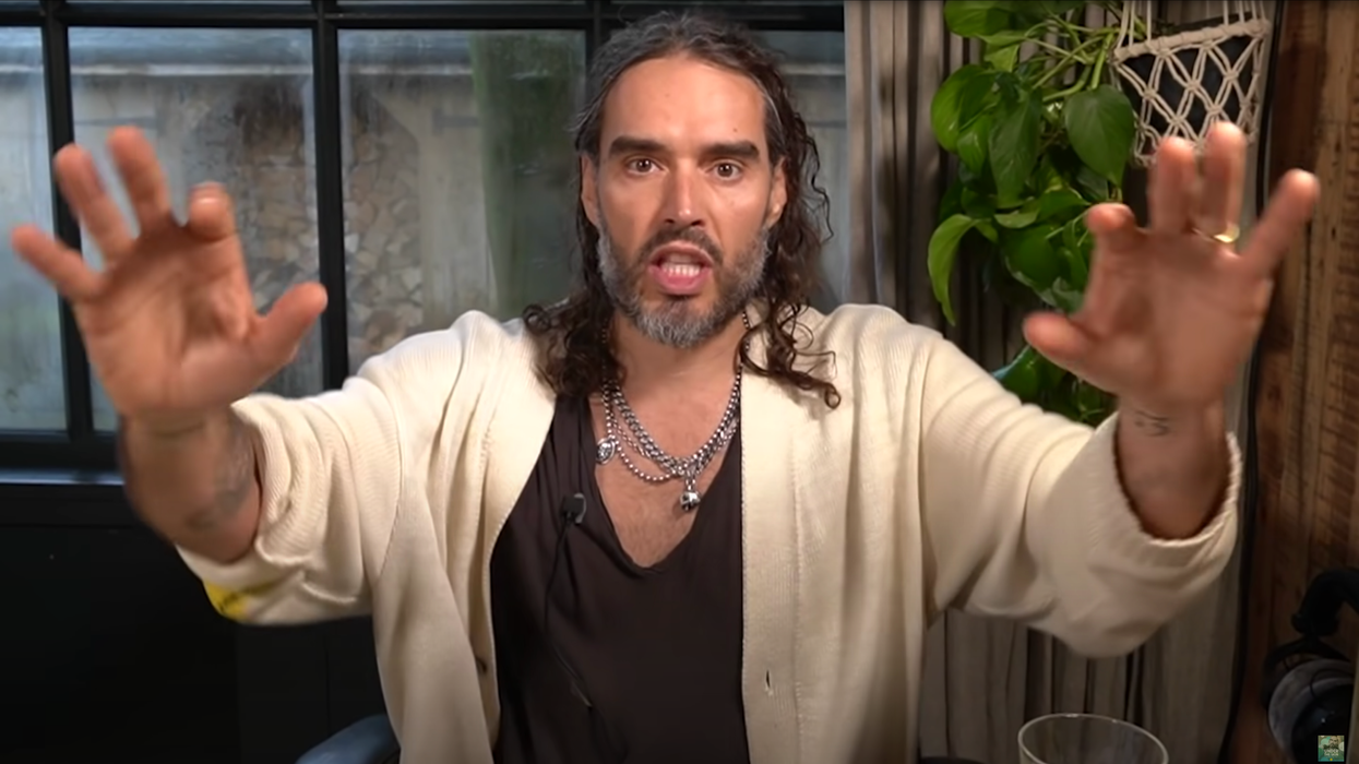 Russell Brand Slams 'Fascist' Big Tech's Attempt to Control All Discourse: 'We See What They're Doing'