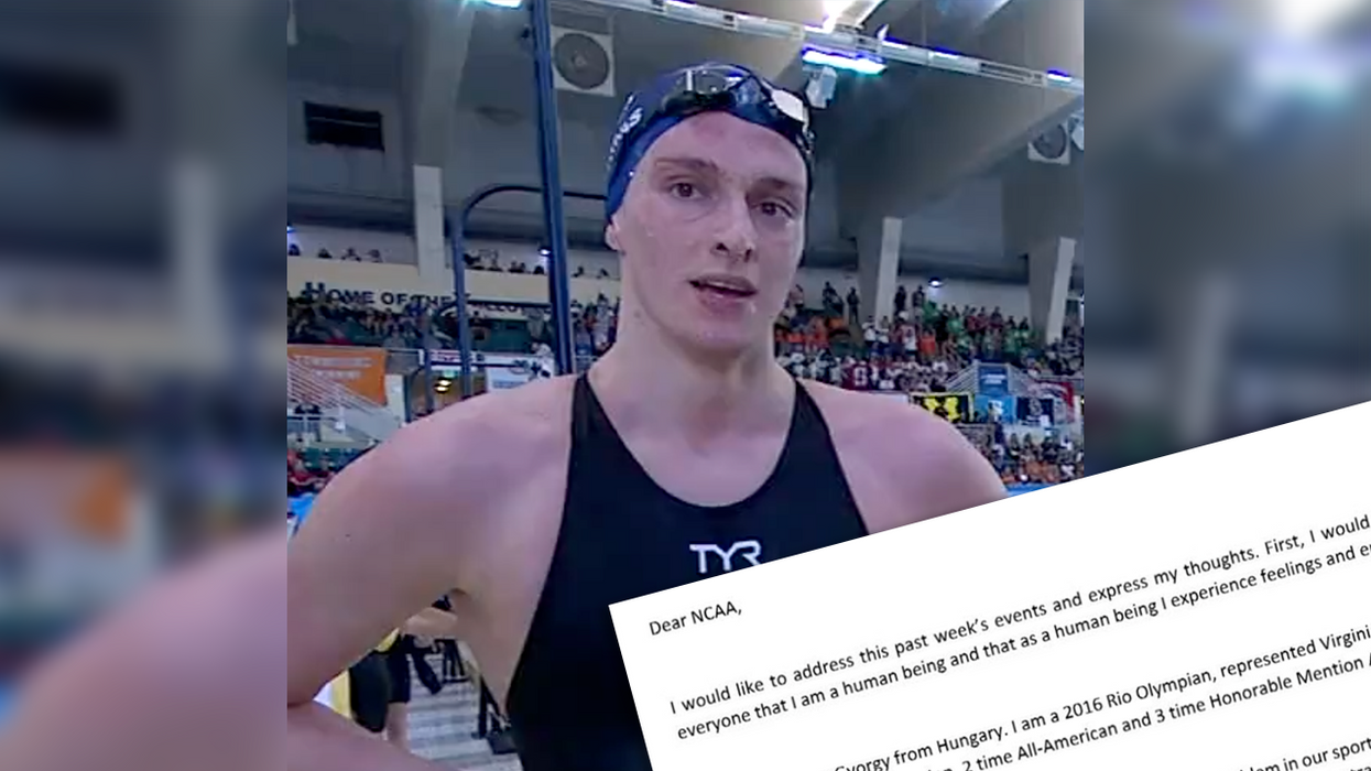 Female Swimmer Who Lost Spot to Lia Thomas Issues Open Letter to NCAA, Calls On Them to 'Open Their Eyes'
