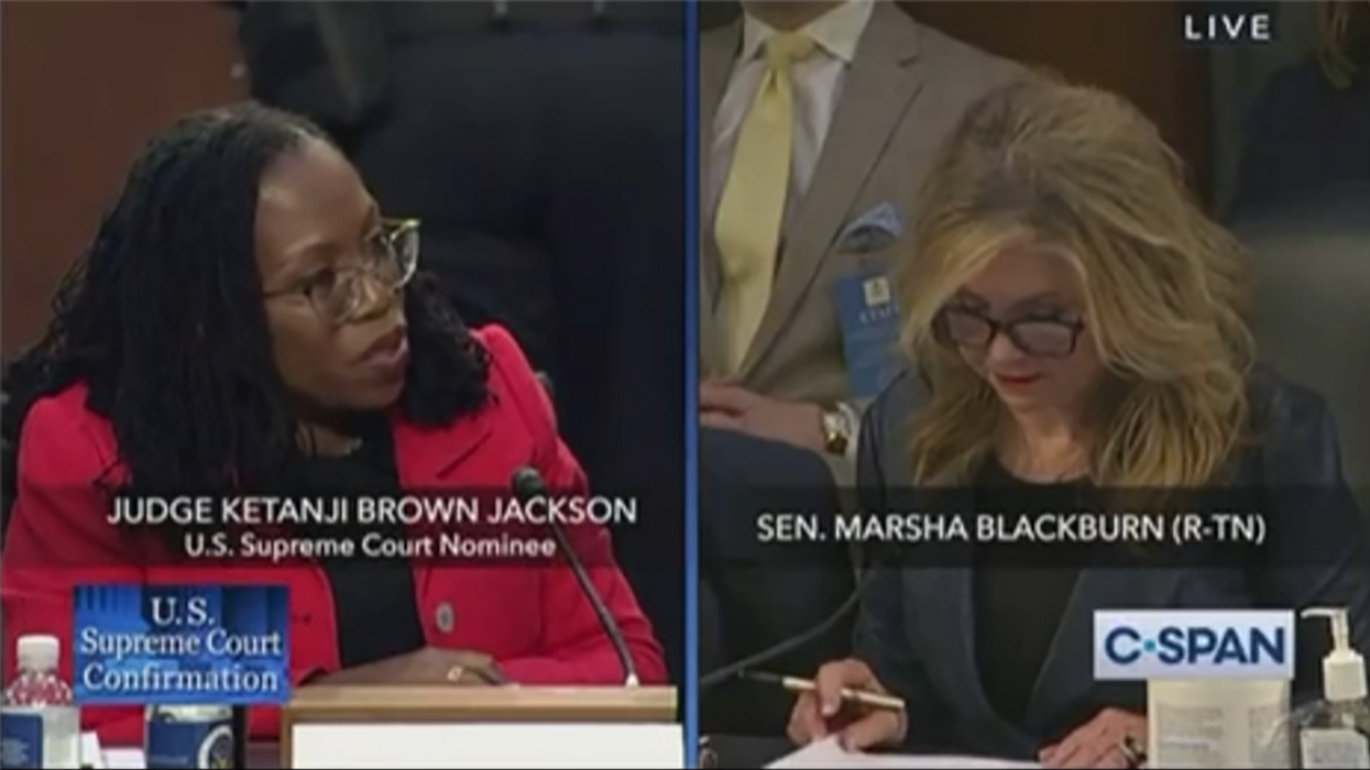 Ketanji Brown Jackson Unable to Define What a Woman Is to Marsha Blackburn: ‘I’m Not a Biologist’