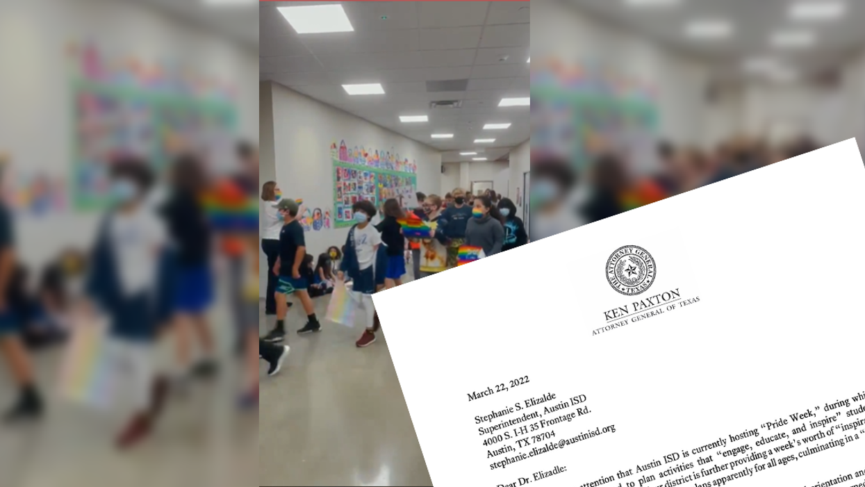 After Texas School Led Pride Parade, Attorney General Says They Broke the Law