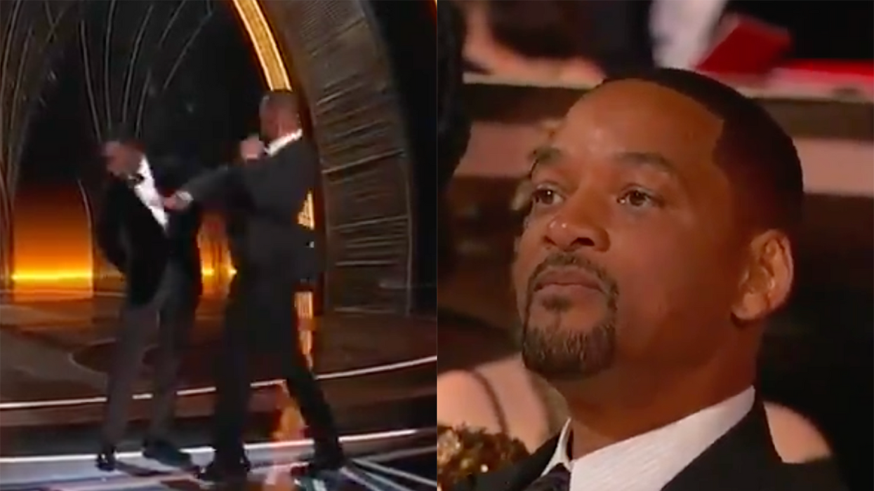Will Smith Slaps the Taste Out of Chris Rock's Mouth After Joke About Smith's Wife, Later Wins Oscar