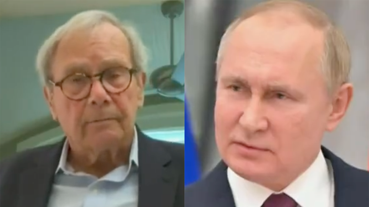 MSNBC's Tom Brokaw Loses His Mind, Claims Putin Invaded Ukraine Because Fox News Is Mean to Joe Biden