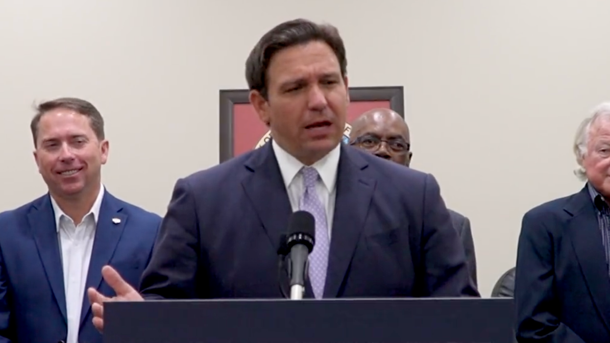 Ron DeSantis Unloads on NYC Mayor Bragging People Can Say 'Gay' While Firing Someone Who Said 'Unmask My Kid'