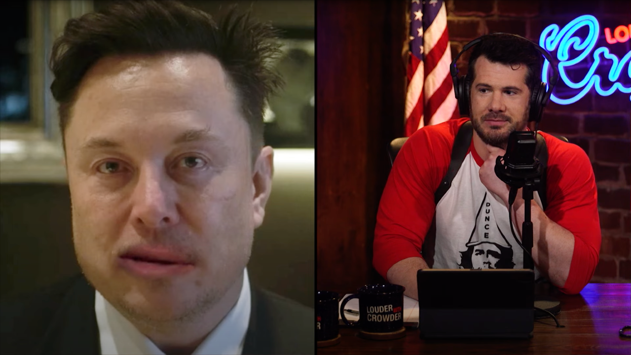Crowder Lands Exclusive Interview with 'Elon Musk'