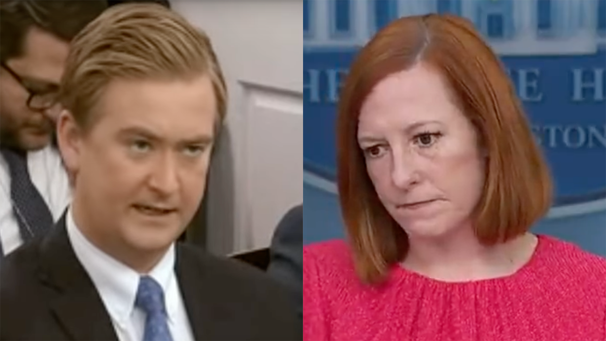 Doocy Uses WH's Own Illegal Border Crossing Numbers Against Jen Psaki and She Doesn't Like It Very Much